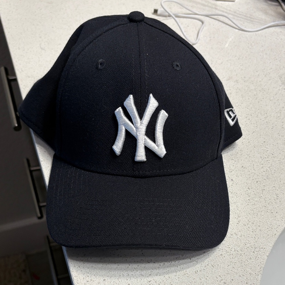 New Era Navy Cap with White Emblem